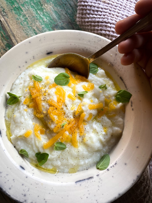 Puré de coliflor