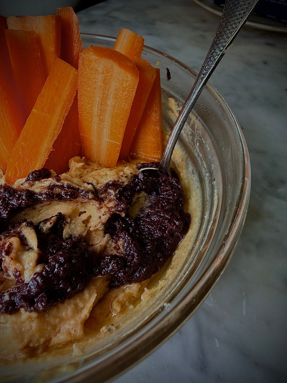 Paté cremós de pastanaga amb ou dur