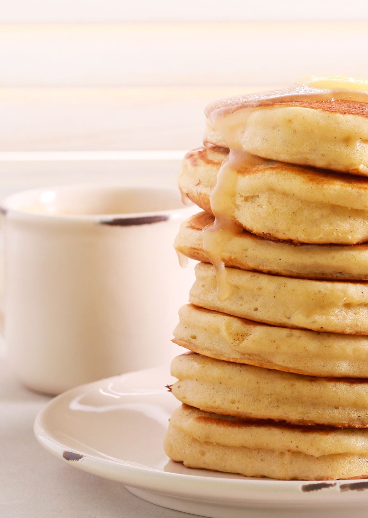 Pancakes de llimona esponjosos ( sense proteina en pols)